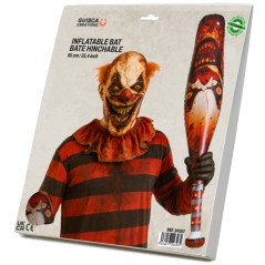 Bate hinchable payaso terror 90 cm-Tus Disfraces