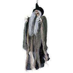Figura bruja colgante 50 cm