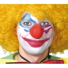Nariz payaso roja bola latex