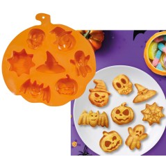 Molde para galletas motivos halloween 26x23 cm-Tus disfraces Halloween
