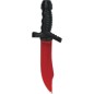 Cuchillo con sangre 25 cm halloween