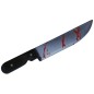 Cuchillo asesino con sangre 50 cm complemento disfraz