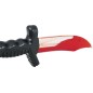 Cuchillo con sangre 25 cm halloween