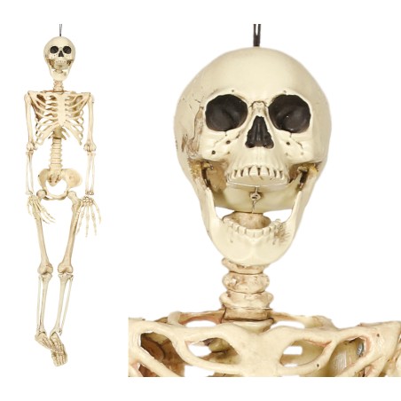Esqueleto 90 cms halloween-Tus Disfraces baratos