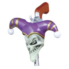 Baston con pistola bufon Joker 90 cm-Tus Disfraces