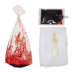 Bolsa ensangrentada con cuerda de 150 cm halloween-Tus disfraces