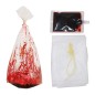 Bolsa ensangrentada con cuerda de 150 cm decoracion halloweenç