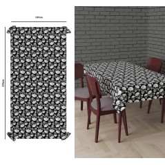 Mantel calaveras 137x274 cm -Tus disfraces baratos