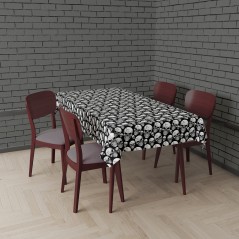Mantel calaveras 137x274 cm