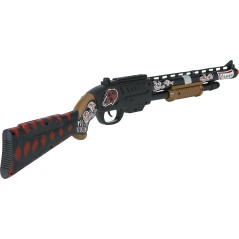 Escopeta arlequina dangerous 65 cm Harley-Tus Disfraces