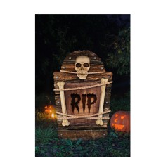 Lapida Rip 56 cm plastico decoracion halloween