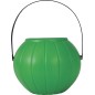 Cesto calabaza verde 15 cm para halloween