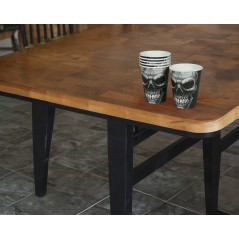 Vasos calaveras 6 uds de 9 cm
