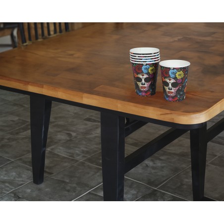 Vasos catrina dia de muertos 6 uds 9 cm
