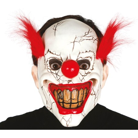 Mascara payaso diablico barata para halloween-Tus Disfraces