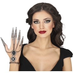 Pulsera con uñas metalicas