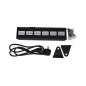 Focos led de luz negra UV 6 luces 3 w interior