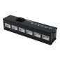 Focos led de luz negra UV 6 luces 3 w interior