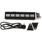 Focos led de luz negra UV 6 luces 3 w interior