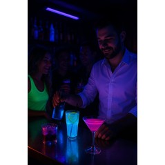 Focos led de luz negra UV 6 luces 3 w interior-Tus disfraces Halloween