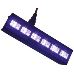 Focos led de luz negra UV 6 luces 3 w interior-Tus disfraces Halloween