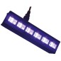 Focos led de luz negra UV 6 luces 3 w interior