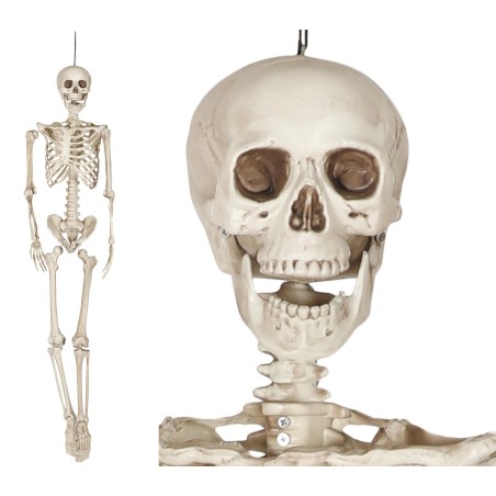 Esqueleto 160 cms halloween-Tus Disfraces baratos