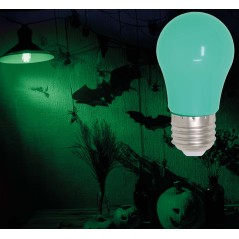 Bombilla verde 5 w para decoracion halloween-Tus disfraces Halloween