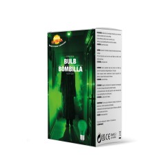 Bombilla verde 5 w para decoracion halloween-Tus disfraces Halloween