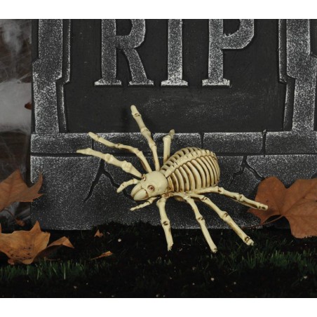 Araña esqueleto de 24 cm para halloween-Tus Disfraces baratos