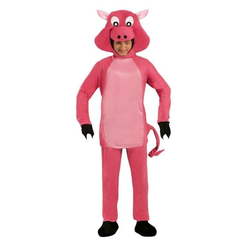 Disfraz cerdo rosa cerdito porky