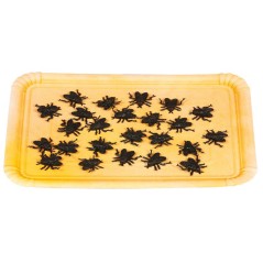 Moscas decoracion halloween 24 uds 2,5 cm