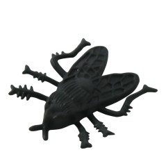 Moscas decoracion halloween 24 uds 2,5 cm