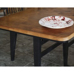 Platos halloween sangre 6 uds 23 cm