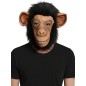 Careta chimpance con pelo mascara mono