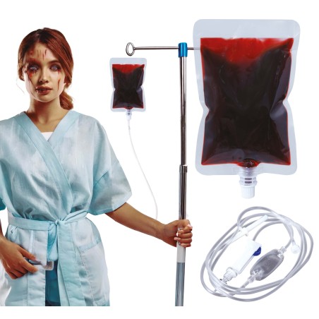 Bolsa de sangre artificial 200 ml-Tus Disfraces
