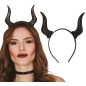 Cuernos demonia negro