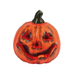 Calabaza con con luz de 17 cm para halloween