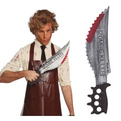 Cuchillo zombie Killer de 50 cm-Tus Disfraces