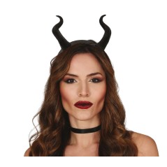 Cuernos demonio negro