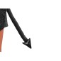 Cola de demonio negra 43 cm