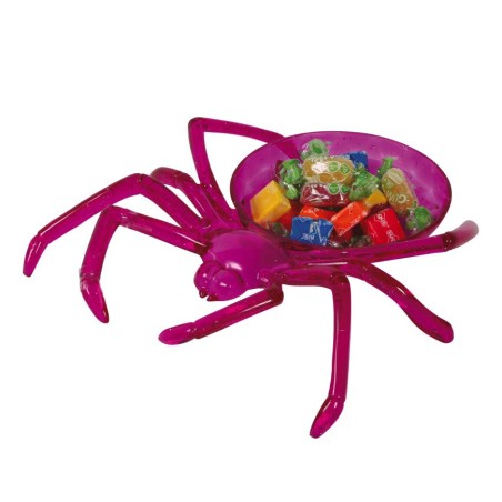 Plato araña para gominolas halloween-Tus Disfraces baratos