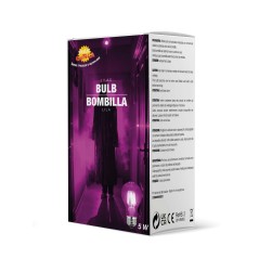 Bombilla Morada 5 w para decoracion halloween-Tus disfraces Halloween