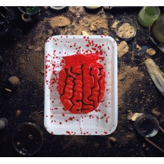 Cerebro en bandeja 19x13 cm