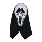 Careta scream ojos sangre asesino con capucha