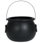 Caldero o olla de bruja para decoracion o recogecaramelos