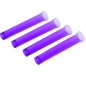 Probetas moradas para decoracion halloween 4 uds 14 cm