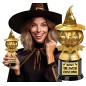 Trofeo oscar o premio al mejor disfraz halloween calabaza 22 cm