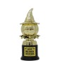 Trofeo oscar o premio al mejor disfraz halloween calabaza 22 cm