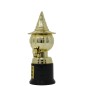 Trofeo oscar o premio al mejor disfraz halloween calabaza 22 cm